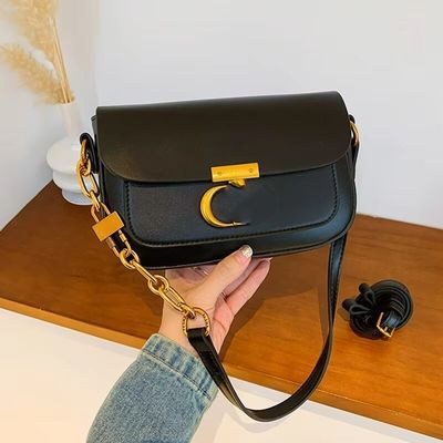 Bolso de cámara de moda Bolso de hombro de cuero de PU de diseño exquisito para estilo vintage