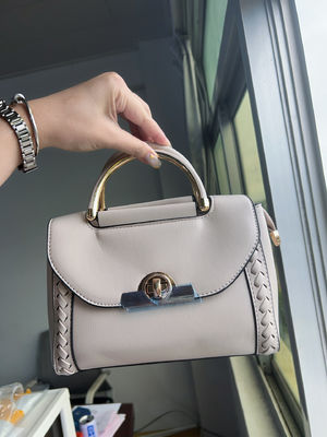 Logotipo personalizado bolso de mensajería femenino 2024 más nuevo estilo de lujo de diseño de cuero de PU