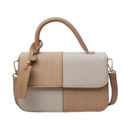 Bolsos de playa elegantes para mujeres Bolso de PVC de gran capacidad con cremallera y dos correas