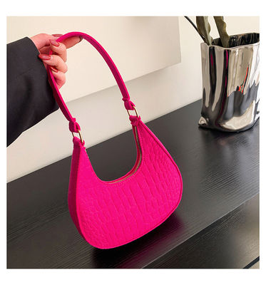 Bolsos de hombro de mujer con moda Bolsos de mano de lujo de mujer en material principal PU