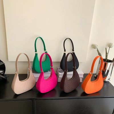 Bolsos de hombro de mujer con moda Bolsos de mano de lujo de mujer en material principal PU