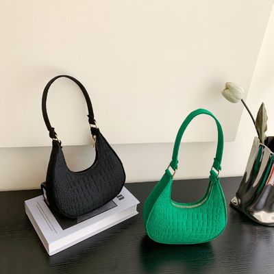 Bolsos de hombro de mujer con moda Bolsos de mano de lujo de mujer en material principal PU