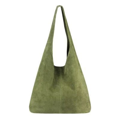 Bolsas de hombro de cuero de camiseta de verdad Cuero italiano para una artesanía superior