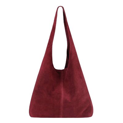 Bolsas de hombro de cuero de camiseta de verdad Cuero italiano para una artesanía superior