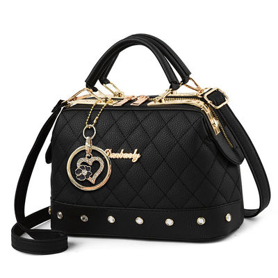 Detección de movimiento CANDY Patrón Vintage Chain Crossbody Bolsos de mano con solapa pequeña para mujeres Cuero PU