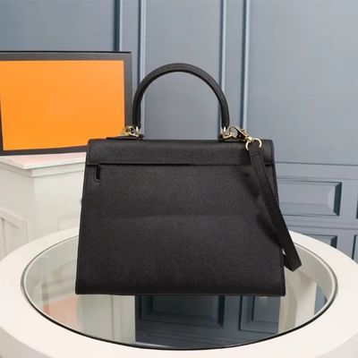 Bolso de hombro de cuero de impresión de palma de diseño europeo-estadounidense para moda femenina