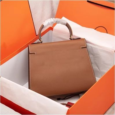 Bolso de hombro de cuero de impresión de palma de diseño europeo-estadounidense para moda femenina
