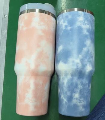40 oz de viajes Taza H2.0 Tumbler doble pared vacío aislado de acero inoxidable en 2024