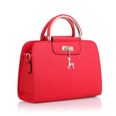 Bolso de mano de moda de cuerpo cruzado de cuero de logotipo personalizado para mujeres con gran capacidad y bajo MOQ