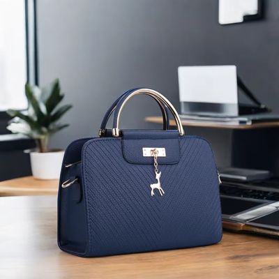 Bolso de mano de moda de cuerpo cruzado de cuero de logotipo personalizado para mujeres con gran capacidad y bajo MOQ