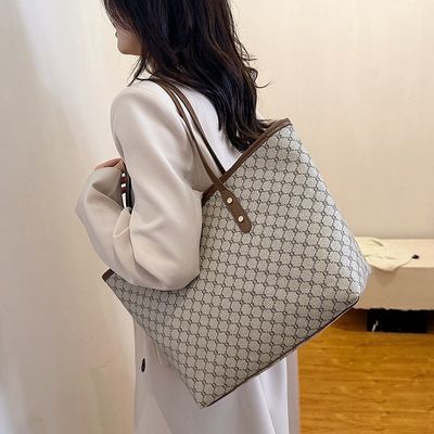 Logotipo personalizado Aceptado Bolso de lujo Impreso Mujeres Bolso de hombro PU Bolso de toque femenino LDTC-RTS88