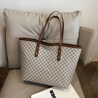 Logotipo personalizado Aceptado Bolso de lujo Impreso Mujeres Bolso de hombro PU Bolso de toque femenino LDTC-RTS88