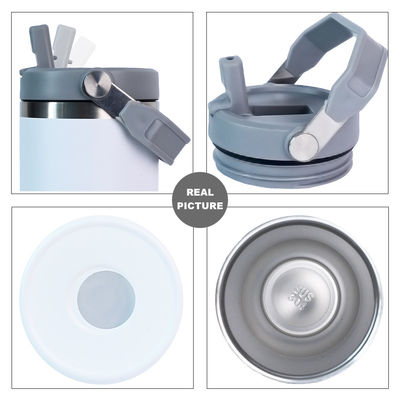 Paja con tapa Taza de café única personalizable 20oz 30oz BPA GRATIS Tazas de acero inoxidable