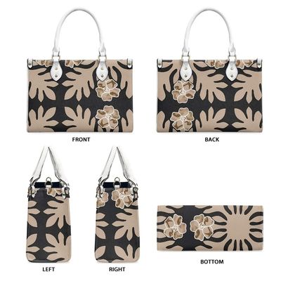 Bolsos de negocios de cuero de PU hawaiano con color personalizado y bolso de cuerpo cruzado vintage
