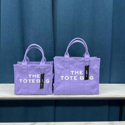 Abierto Cierre Gran capacidad lujo hombro lienzo bolsos de mensajería bolso de bolsa para mujeres en 11 colores