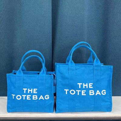Abierto Cierre Gran capacidad lujo hombro lienzo bolsos de mensajería bolso de bolsa para mujeres en 11 colores