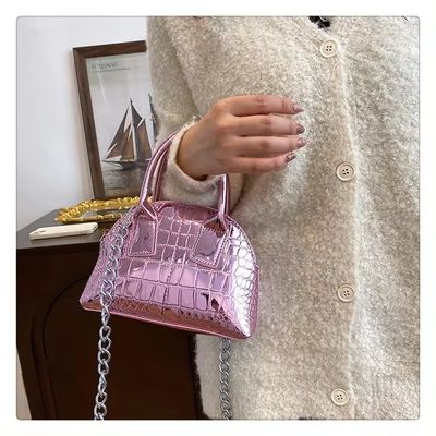 Sequins de cuero de moda bolsas pequeñas de moda bolso de mujer para ocasiones especiales