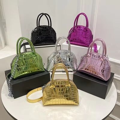 Sequins de cuero de moda bolsas pequeñas de moda bolso de mujer para ocasiones especiales