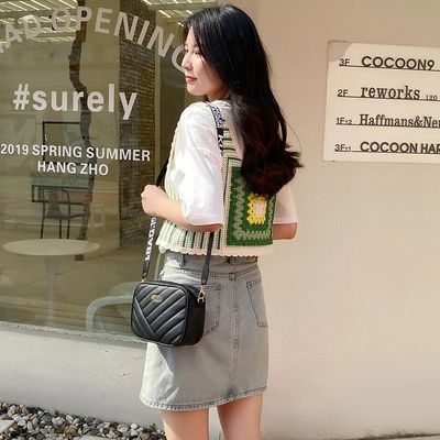 2024 CHIEN Moda Pequeño Clásico PU Bolso de cuerpo cruzado ajustable impermeable OEM Bolso de hombro personalizado para damas