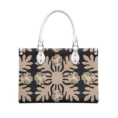 Todas las estaciones Blanco y negro Polinesia Lujo Mujeres Bolso de hombro Material principal PVC
