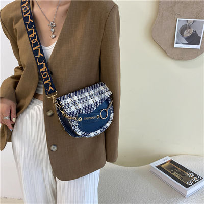 2 colores de banda larga bolsos de mujer de lujo bolsos de mujer bolsos de mano Tendencias más recientes elegante
