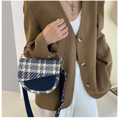 2 colores de banda larga bolsos de mujer de lujo bolsos de mujer bolsos de mano Tendencias más recientes elegante