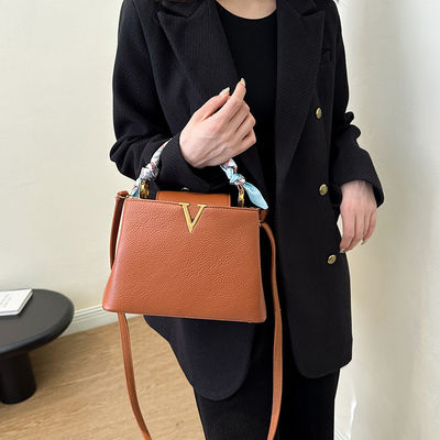 Bolso de hombro de cuero de PU para viajes duraderos y con estilo