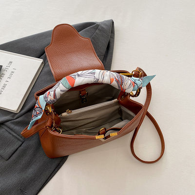Bolso de hombro de cuero de PU para viajes duraderos y con estilo