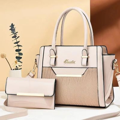 Temporada de invierno Bolsos de mano de gran capacidad para mujeres en cuero PU de patrón de cocodrilo