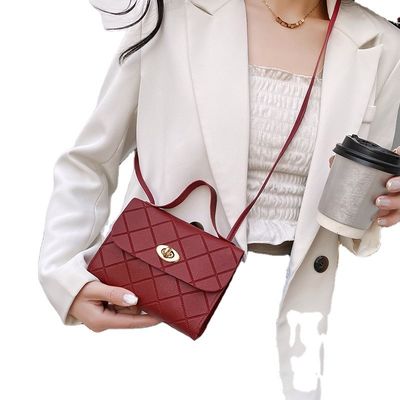 GHJ-28 Bolsos de lujo de hombro único para mujeres de cuero PU adecuado para todas las estaciones