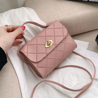 GHJ-28 Bolsos de lujo de hombro único para mujeres de cuero PU adecuado para todas las estaciones