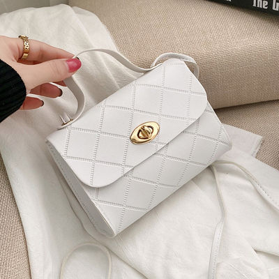 GHJ-28 Bolsos de lujo de hombro único para mujeres de cuero PU adecuado para todas las estaciones