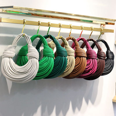 Bolso de moda de moda para mujeres con mango único y cuero sintético de microfibra