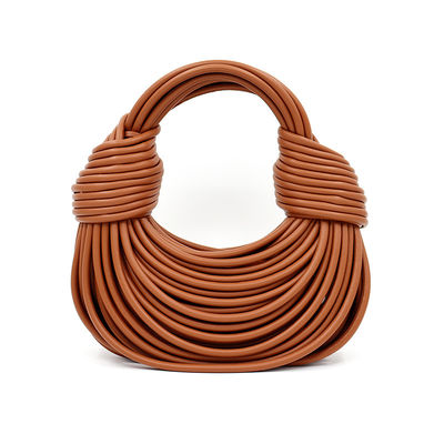 Bolso de moda de moda para mujeres con mango único y cuero sintético de microfibra