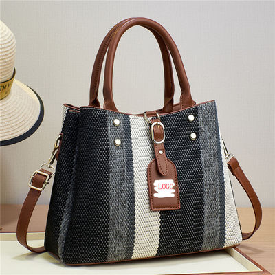 Bolso de hombro femenino con tapa GHJ-41 para todas las estaciones y asequible