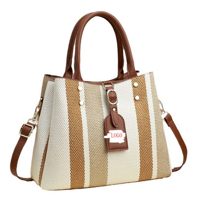 Bolso de hombro femenino con tapa GHJ-41 para todas las estaciones y asequible