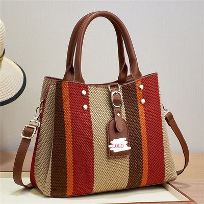 Bolso de hombro femenino con tapa GHJ-41 para todas las estaciones y asequible