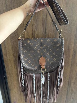 Bolsas de cuero de verdad con toallas de mano Moderna LL Con revestimiento de nylon