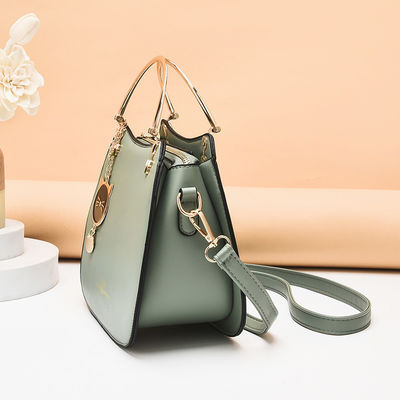Bolso de moda de hombro único para mujeres con colgante de gato y cierre de cremallera