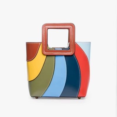 Tendencias de la moda de banda larga Últimas elegantes bolsas de hombro para mujeres con decoración de cerradura
