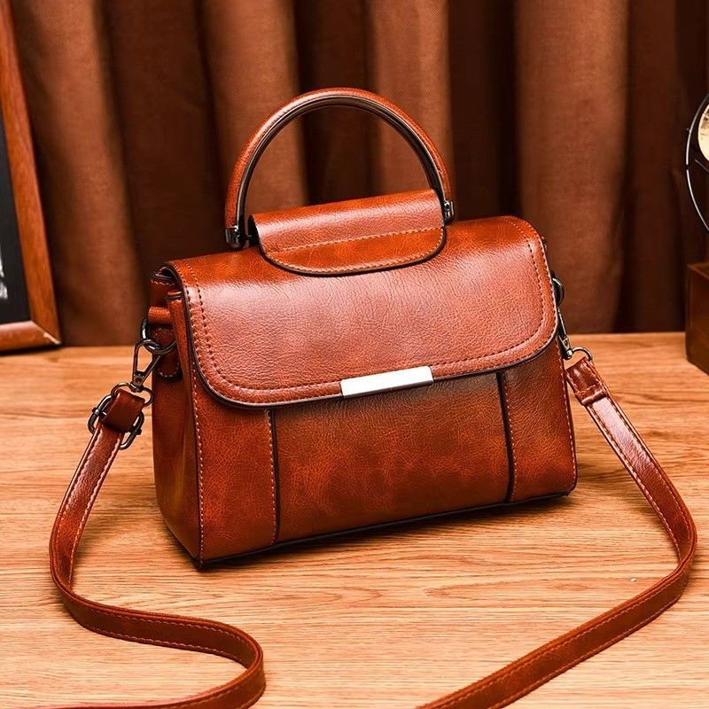 Material principal Bolso de mano de embrague clásico de PU de color sólido simple de cuerpo cruzado / bolso de hombro