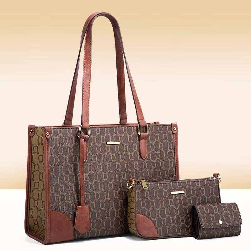 Forma personalizada aceptada GHJ-03 Bolsos de lujo para mujeres con Crossbody y Tote Bag Sets
