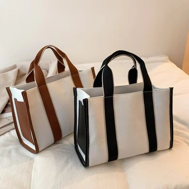 Material principal Bolsos de mano PU GHJ-31 para mujeres con detección de movimiento y diseño a rayas