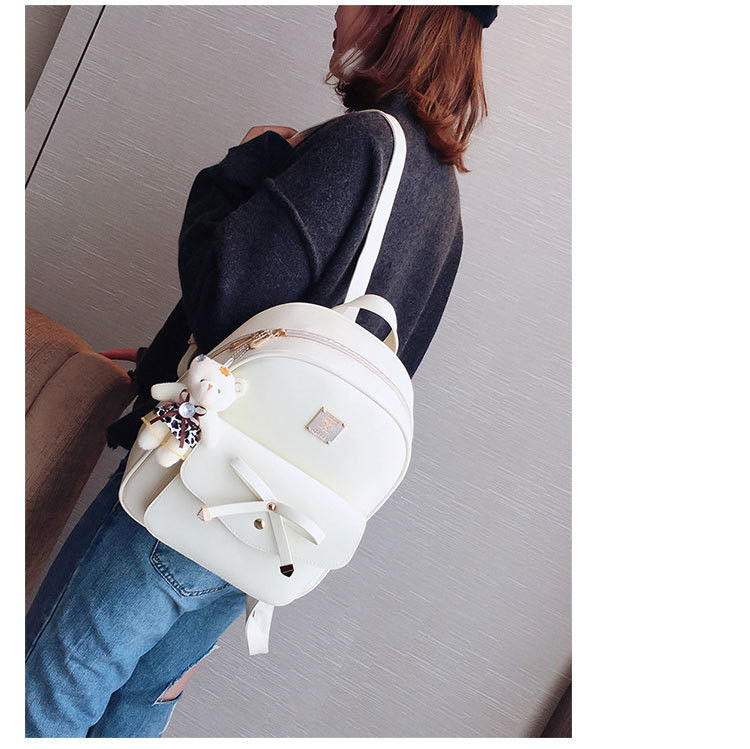3 piezas Conjunto Bolso redondo Bolso de hombro Bolso de hombro Bolso de cuerpo cruzado para estilo femenino