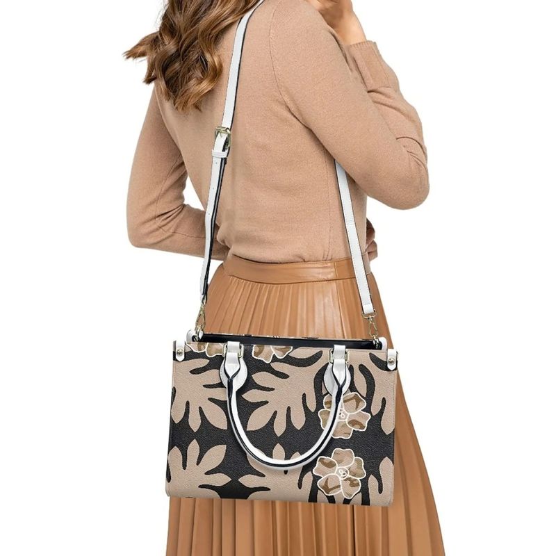 Bolsos de negocios de cuero de PU hawaiano con color personalizado y bolso de cuerpo cruzado vintage