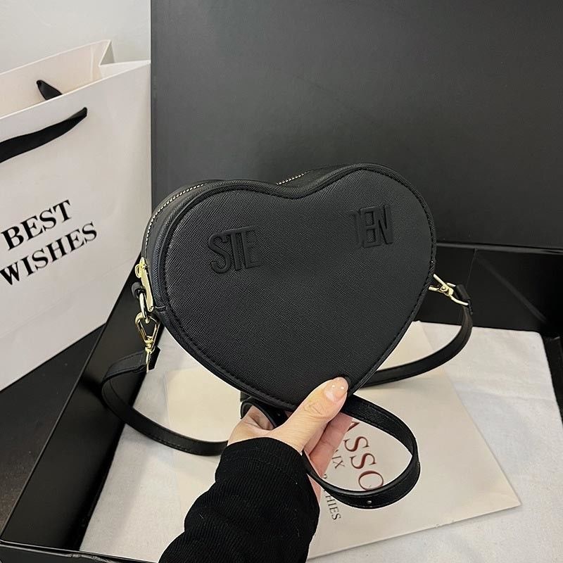 Material principal PU de cuero de mango único bolsos de mujer para el regalo del día de San Valentín 2024