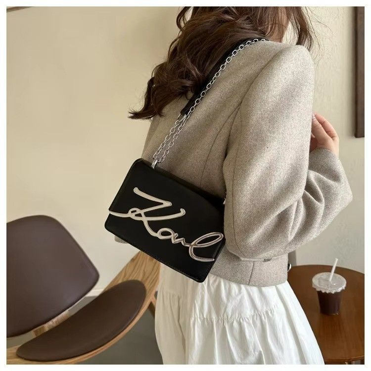 Bolso de hombro de lujo de cuero de PU para mujeres sofisticadas
