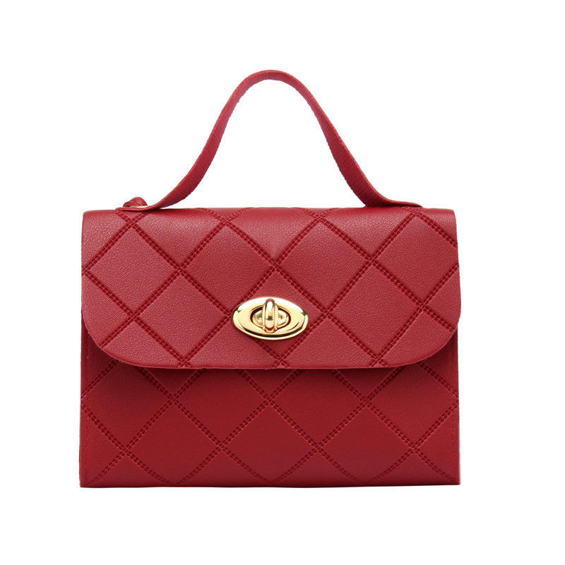 GHJ-28 Bolsos de lujo de hombro único para mujeres de cuero PU adecuado para todas las estaciones