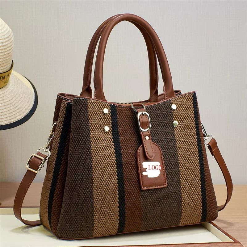 Bolso de hombro femenino con tapa GHJ-41 para todas las estaciones y asequible